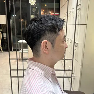 メンズ 美蘭🎀1/18限 定カットカラー無料のヘアスタイル