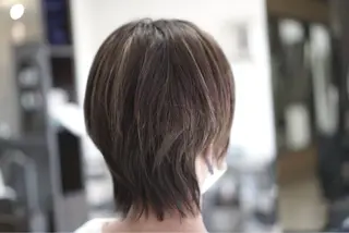 ショート カラー 中島 剛のヘアスタイル