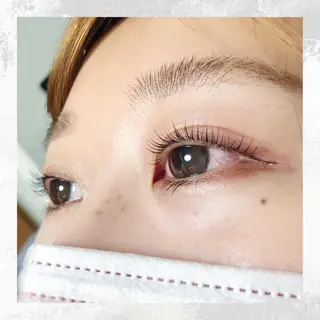 マツエク・マツパ Aim NAIL&EYELASH.BROW立花店所属・Aim立花店 Mihoのマツエク・マツパデザイン