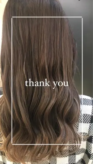 ロング カラー 艶質改善/縮毛矯正 ササキナツミのヘアスタイル