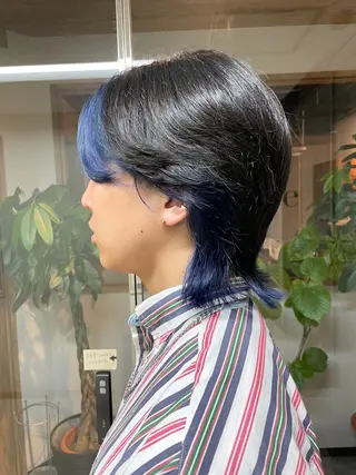 ショート カラー 髪質改善/ブリーチ 田代 龍我のヘアスタイル