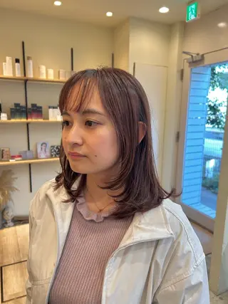 ミディアム ♥yelm ユウナ♥のヘアスタイル