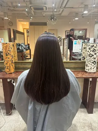 ロング カットモデル募集 木下世連のヘアスタイル