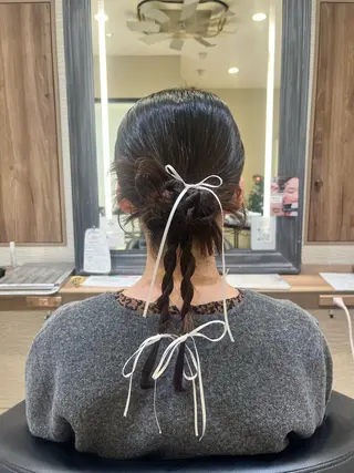 ヘアアレンジ ハイトーン／アレンジ 🩵NANAMIのヘアスタイル