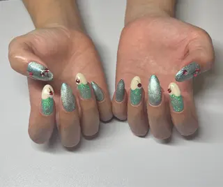 ネイル いちじゅう あおいのネイルデザイン