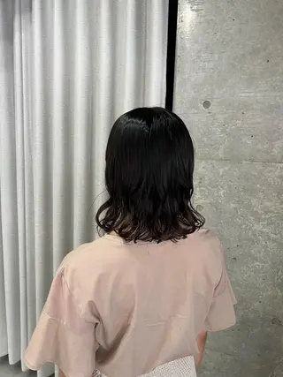 パーマ ボブパーマコテ巻き風 パーマNo1深江秀平のヘアスタイル