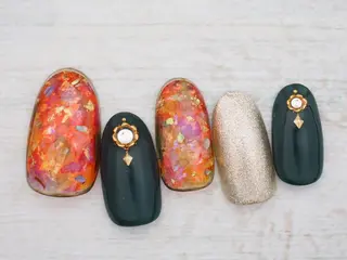 ネイル トップネイリスト Ribbon立川店のネイルデザイン