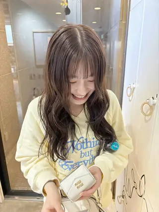 ロング カラー RINO/似合わせ /女性専用🍑のヘアスタイル