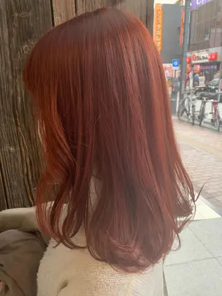 ロング 平野 優奈のヘアスタイル