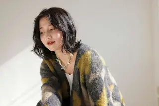 ヘアアレンジ 束感まつぱ🥑🤍 NATUKI🤍のマツエク・マツパデザイン