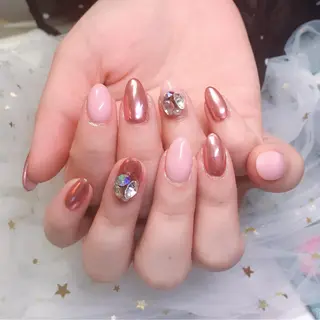カラー ネイル Q Free nailsのネイルデザイン