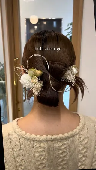 ロング marino/ カラー/顔周りカットのヘアスタイル