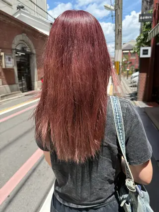 カラー OXCREATION Hinaのヘアスタイル