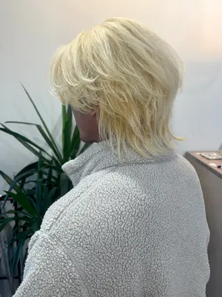 ショート カラー メンズ lani hair salon所属・SHOTO ハイトー ン/デザインカラーのヘアスタイル