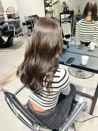 ロング カラー レイヤー/透明感 カラー🌿KANTAのヘアスタイル