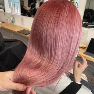 ミディアム カラー JILBLAN京都 ショート/ハイライトのヘアスタイル