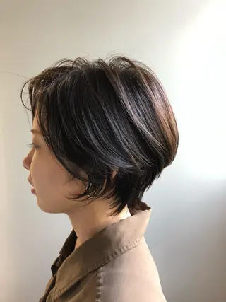 ショート 💙あかみね 💙（mine）のヘアスタイル