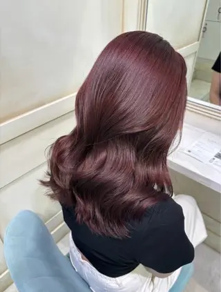 セミロング カラー 🦋ブリーチ/カラー 専門Aya💖のヘアスタイル