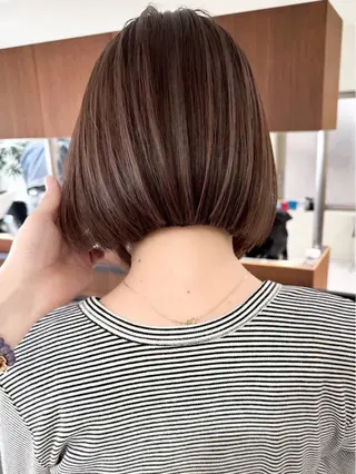 ショート カラー ✨ハイライトの達人 ボブ/ショート/雪下のヘアスタイル