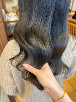 セミロング aya/梅田/ カラーモデル募集のヘアスタイル