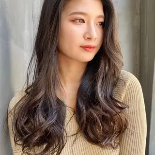ロング カラー Mogami Kengoのヘアスタイル