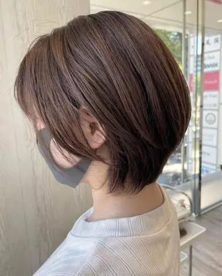 ショート カラー 河合秀明/ショート /ボブ/レイヤーのヘアスタイル