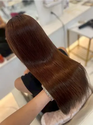 ロング カラー ヘアアレンジ arose久留米所属・山中 莉乃のヘアスタイル