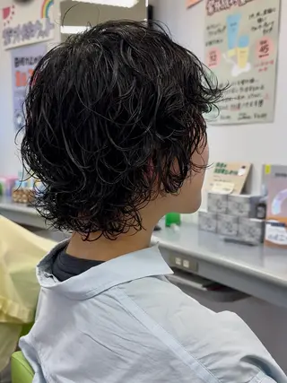 ショート パーマ μ.Akane所属・μ Akaneのヘアスタイル