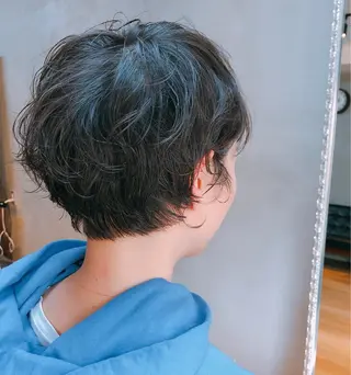 ショート カラー パーマ TACCA所属・伊藤 佳代子のヘアスタイル