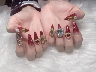 ロング ネイル 《LB》ラブリエ Nail&eyeのマツエク・マツパデザイン