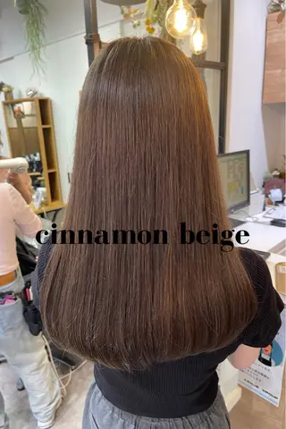 ロング カラー charm《銀座》 ヘアセット/縮毛矯正のヘアスタイル