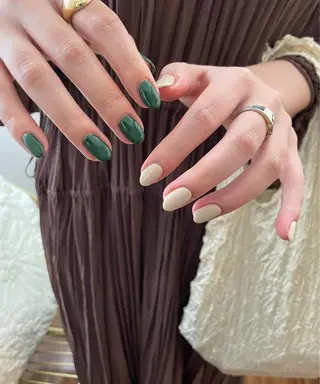 ネイル kiii.__ ✴︎*のネイルデザイン