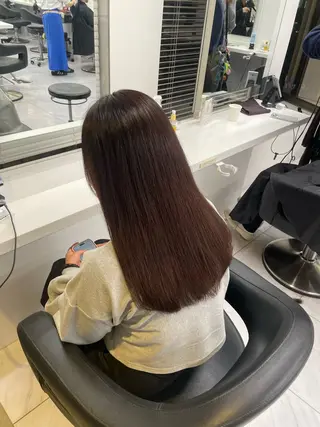 ロング カラー ヘアアレンジ 💗横浜美容室 💗HARUNAのヘアスタイル