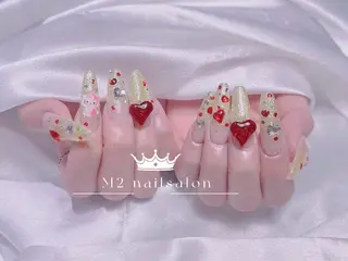 ネイル 長さだし専門店 M2　rikaのネイルデザイン