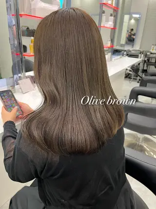 セミロング カラー パーマ ヘアアレンジ メンズ キッズ ネイル マツエク・マツパ アイブロウ 💕トレンドうる艶髪 💕TUNE銀座のヘアスタイル