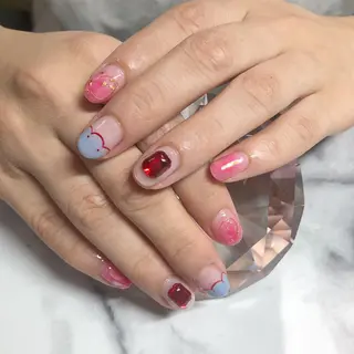 ネイル I P'ink nail salon所属・I pinknail 韓国風·持ち込み専門のネイルデザイン