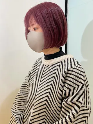 ミディアム カラー 佐藤 魁人のヘアスタイル