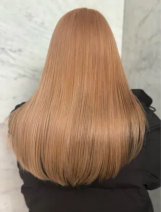 ロング カラー 心斎橋/メンズパーマ ブリーチ/ハイトーンのヘアスタイル