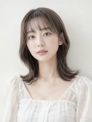 ミディアム Grandstory Salon 渋谷所属・Saito.整髪 美容師🌿のヘアスタイル