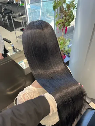 ロング カラー ヘアアレンジ ハイトーン/透明感 髪質改善/rinaのヘアスタイル