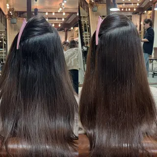 東茉央/透明感カラー /パーマ🧸銀座のヘアスタイル