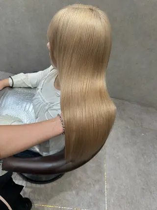 セミロング Lond  mare 🦋ayana🦋のヘアスタイル