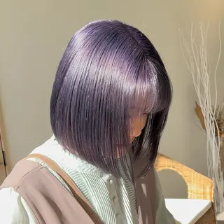 ショート カラー ボブ/韓国ボブ/ブリ ーチ/鈴木康平のヘアスタイル