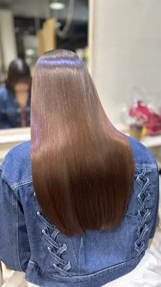 ロング 透明感カラー💙 髪質改善✨タイガ✨のヘアスタイル