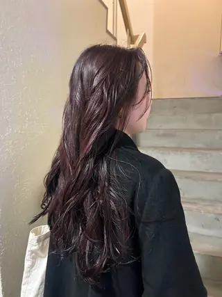 ロング sliver マツイ　レンのヘアスタイル