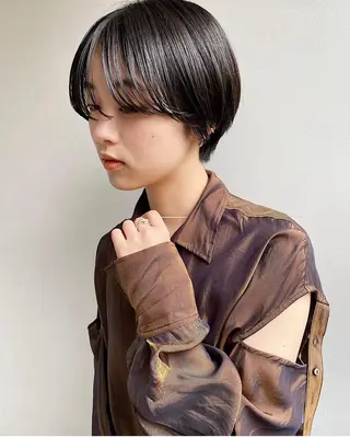 ショート 🫧艶ハイトーン ブリーチ🫧シモのヘアスタイル