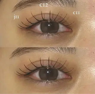 マツエク・マツパ NORA hinataのマツエク・マツパデザイン