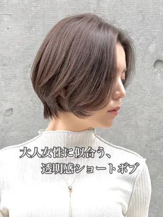 ショート 大人美人ショート 杉浦主馬のヘアスタイル