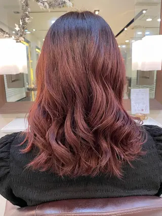 カラー 辻野 光希のヘアスタイル