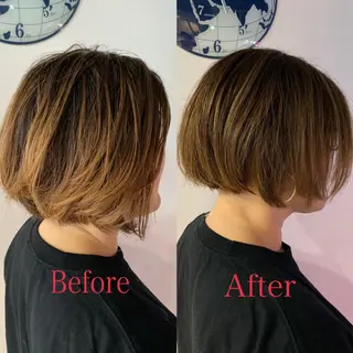 ショート studioα＋所属・やまぐち としお【日暮里】のヘアスタイル